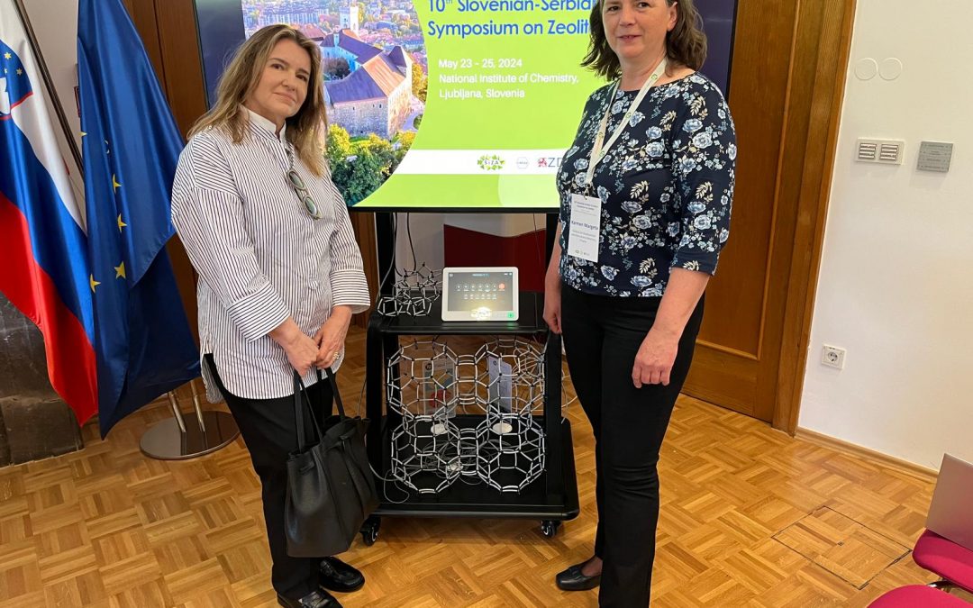 IRMO researchers at the 10th Slovenian-Serbian-Croatian Symposium on Zeolites, Ljubljana
