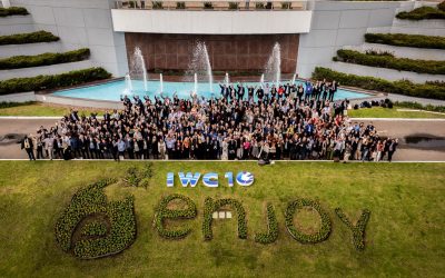 IRMO scientist at the conference in Uruguay