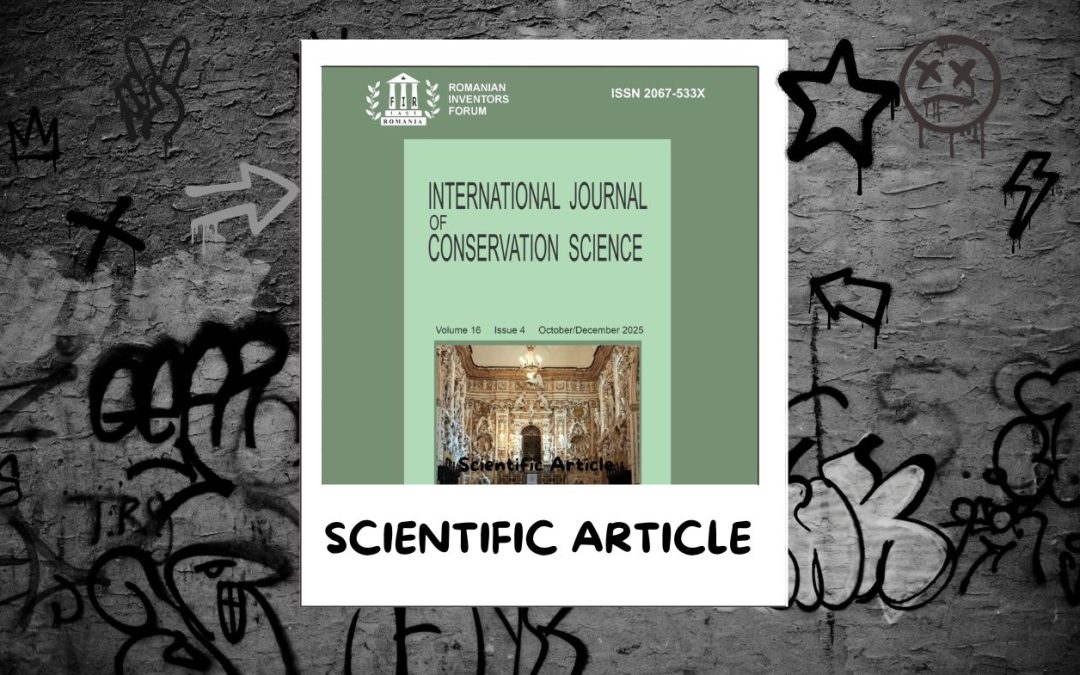 Scientific Article “Graffiti Vandalism at Cultural Heritage Assets: Review and Effectiveness of Prevention and Removal Methods„