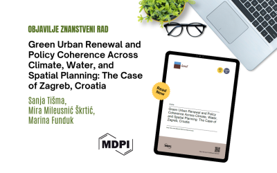 Sanja Tišma and Marina Funduk published a scientific paper in the international scientific journal Land